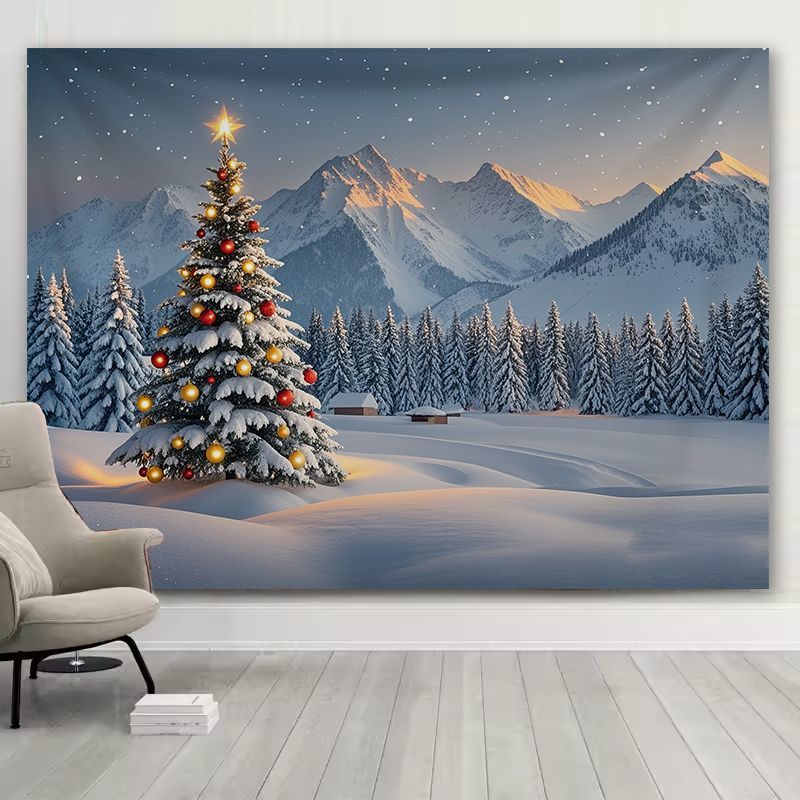 Christmas Tree Artificial - VIKAMA, tapiz de pared con motivos