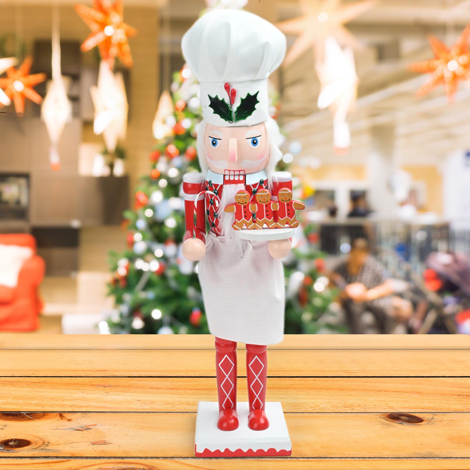 Nutcracker Figurine - Estatua de Cascanueces Navideño, Figura de