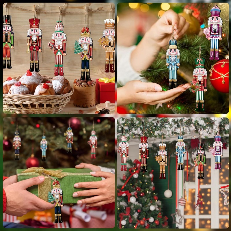 12/16 piezas de adornos de mad - Nutcracker Figurine reseña y precio