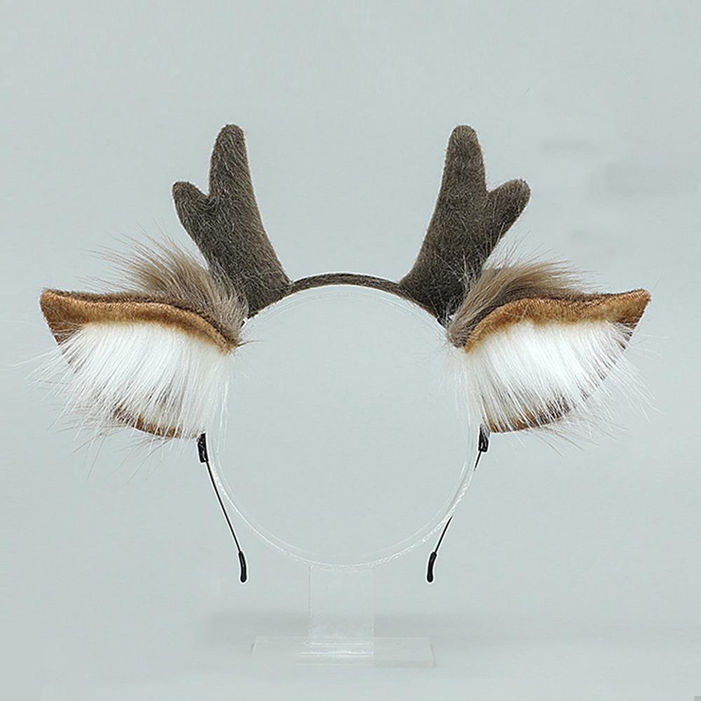 Diadema con orejas de ciervo d - Reindeer Antlers Headband reseña y precio